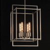 Maxim - 10412SN - Four Light Pendant - Gridline - Satin Nickel