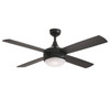Maxim - 88784BK - 52" Ceiling Fan - Quattro - Black