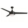 Maxim - 88783BK - 52" Ceiling Fan - Trio - Black