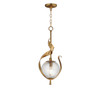 Maxim - 28712CRGL - One Light Pendant - Firenze - Gold Leaf