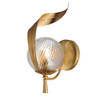 Maxim - 28711CRGL - One Light Wall Sconce - Firenze - Gold Leaf