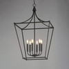 Maxim - 25316BK - Six Light Pendant - Clifton - Black