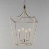 Maxim - 25314SN - Four Light Pendant - Clifton - Satin Nickel