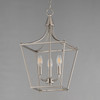 Maxim - 25313SN - Three Light Pendant - Clifton - Satin Nickel