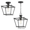 Maxim - 25311BK - One Light Pendant / Semi-Flush - Clifton - Black