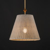 Maxim - 21487WWTNAB - One Light Pendant - Baja - Natural Aged Brass