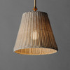 Maxim - 21486WWTNAB - One Light Pendant - Baja - Natural Aged Brass