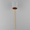 Maxim - 18050MWGL - One Light Wall Sconce - Primrose - Gold Leaf