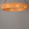 Maxim - 14314NANAB - Eight Light Pendant - Bower - Natural Aged Brass