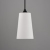 Maxim - 12886SWBK - One Light Pendant - Hudson - Black