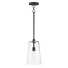 Maxim - 12886CLBK - One Light Pendant - Hudson - Black