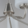 Maxim - 12696WTSN - Five Light Chandelier - Durham - Satin Nickel