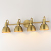 Maxim - 12344SBR - Four Light Wall Sconce - Dusk - Satin Brass
