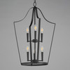Maxim - 10426BK - Six Light Pendant - Arden - Black