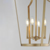 Maxim - 10424NAB - Four Light Pendant - Arden - Natural Aged Brass