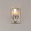 Maxim - 21381CLSN - One Light Wall Sconce - Cubos - Satin Nickel