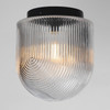 Maxim - 15120CRBK - One Light Flush Mount - Dune - Black