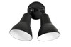 Maxim - 92008BK - Two Light Outdoor Wall Lantern - Spots - Black