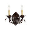 Maxim - 2857OI - Two Light Wall Sconce - Elegante - Oil Rubbed Bronze