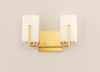 Maxim - 21282SWSBR - Two Light Bath Vanity - Dart - Satin Brass