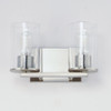 Maxim - 11842CDSN - Two Light Bath Vanity - Sleek - Satin Nickel