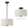 Maxim - 10011OMOI - Two Light Semi-Flush Mount - Bongo - Oil Rubbed Bronze