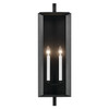 Kichler - 59134BKT - Two Light Outdoor Wall Mount - Kroft - Textured Black