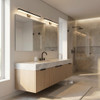 Visual Comfort Studio - SLV1041MBK - LED Vanity - Ismay - Midnight Black | Midnight Black