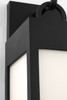 Visual Comfort Studio - SLO1371TXB - LED Wall Lantern - Sesha - Textured Black | Textured Black