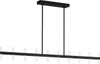 Visual Comfort Studio - SLC11120MBK - LED Linear Pendant - Silas - Midnight Black | Midnight Black