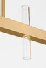 Visual Comfort Studio - SLC11120BBS - LED Linear Pendant - Silas - Burnished Brass | Burnished Brass