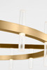 Visual Comfort Studio - SLC11032BBS - LED Chandelier - Silas - Burnished Brass | Burnished Brass