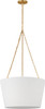 Visual Comfort Studio - PCP1033GD - Three Light Hanging Shade - Herve - Gild | Gild