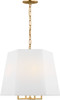 Visual Comfort Studio - PCP1024GD - Four Light Hanging Shade - Lille - Gild | Gild