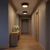 Visual Comfort Studio - PCF1001AI - LED Flush Mount - Ritz - Aged Iron | Aged Iron