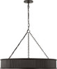Visual Comfort Studio - PCC1008AI - Eight Light Chandelier - Ritz - Aged Iron | Aged Iron