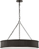 Visual Comfort Studio - PCC1008AI - Eight Light Chandelier - Ritz - Aged Iron | Aged Iron