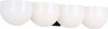Visual Comfort Studio - LXV1004AI - Four Light Bath - Cheverny - Aged Iron | Aged Iron
