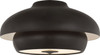Visual Comfort Studio - LXF1031AI - One Light Flush Mount - Solene - Aged Iron | Aged Iron