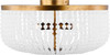 Visual Comfort Studio - LXF1014VGD - Four Light Flush Mount - Bellecour - Vintage Gild | Vintage Gild