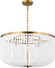 Visual Comfort Studio - LXC1146VGD - Eight Light Chandelier - Bellecour - Vintage Gild | Vintage Gild
