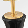 Visual Comfort Studio - KST1251CBK - One Light Table Lamp - Amber - Black Ceramic | Black Ceramic