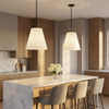 Visual Comfort Studio - KSP1213MBK - Three Light Hanging Shade - Beauvoir - Midnight Black | Midnight Black