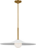 Visual Comfort Studio - KSP1201BBS - LED Pendant - Endicott - Burnished Brass | Burnished Brass