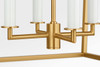 Visual Comfort Studio - KSC1194BBS - Four Light Lantern - Carlyle - Burnished Brass | Burnished Brass