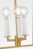 Visual Comfort Studio - KSC1183BBS - Three Light Lantern - Carlyle - Burnished Brass | Burnished Brass