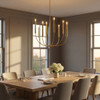 Visual Comfort Studio - EC1198BBS - Eight Light Chandelier - Lois - Burnished Brass | Burnished Brass