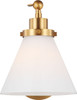 Visual Comfort Studio - CW1121BBSMG - One Light Wall Sconce - Wellfleet - Burnished Brass | Burnished Brass