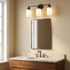 Visual Comfort Studio - CV1113AI - Three Light Bath - Ashford - Aged Iron | Aged Iron
