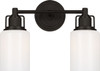 Visual Comfort Studio - CV1112AI - Two Light Bath - Ashford - Aged Iron | Aged Iron